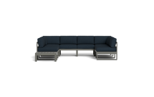 Load image into Gallery viewer, Mistral - Sectional - Graphite - Block - Cool Water
