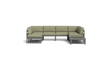 Load image into Gallery viewer, Mistral - Sectional - Graphite - Block - Fern
