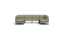 Load image into Gallery viewer, Mistral - Sectional - Graphite - Block - Fern
