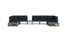 Load image into Gallery viewer, Mistral - Sectional - Graphite - Block - Cool Water
