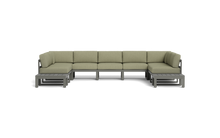 Load image into Gallery viewer, Mistral - Sectional - Graphite - Block - Fern
