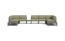 Load image into Gallery viewer, Mistral - Sectional - Graphite - Block - Fern
