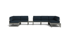 Load image into Gallery viewer, Mistral - Sectional - Graphite - Block - Cool Water
