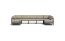 Load image into Gallery viewer, Mistral - Sectional - Graphite - Block - Sandcastle
