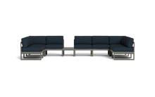 Load image into Gallery viewer, Mistral - Sectional - Graphite - Block - Cool Water
