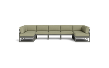 Load image into Gallery viewer, Mistral - Sectional - Graphite - Block - Fern
