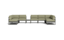 Load image into Gallery viewer, Mistral - Sectional - Graphite - Block - Fern
