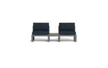 Load image into Gallery viewer, Mistral - Sofa - Graphite - Block - Cool Water
