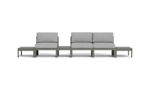 Load image into Gallery viewer, Mistral - Sofa - Graphite - Block - Silver Shade
