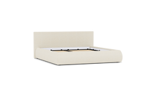 Load image into Gallery viewer, Ara Bed - King - Upholstered - Snowdrift - Non-storage
