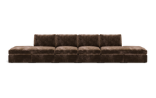 Load image into Gallery viewer, Ciello XL - Sofa - Espresso - High Angled
