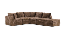 Load image into Gallery viewer, Ciello XL - Sectional - Espresso - High Angled
