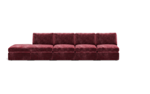 Load image into Gallery viewer, Ciello - Sofa - Bordeaux - High Angled
