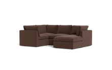 Load image into Gallery viewer, Ciello - Sectional - Chocolate - High Angled
