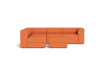 Load image into Gallery viewer, Atmosphere Sleeper Sofa &amp; Sectional - Regular Backrest - Tangerine
