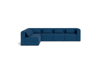 Load image into Gallery viewer, Atmosphere Sleeper Sofa &amp; Sectional - Rounded Backrest - Cerulean
