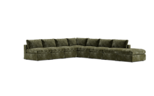 Load image into Gallery viewer, Ciello - Sectional - Sage - Regular Backrest
