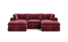 Load image into Gallery viewer, Ciello XL - Sofa - Bordeaux - Regular Backrest
