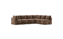 Load image into Gallery viewer, Ciello XL - Sectional - Espresso - High Angled
