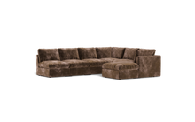 Load image into Gallery viewer, Ciello XL - Sectional - Espresso - High Angled
