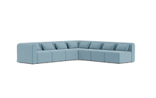 Charger l'image dans la galerie, Atmosphere - Sectional - Rounded Backrest - Aqua
