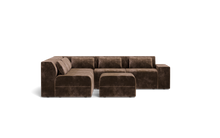 Load image into Gallery viewer, Atmosphere Sleeper Sofa &amp; Sectional - Regular Backrest - Espresso
