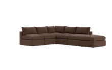 Load image into Gallery viewer, Ciello - Sectional - Chocolate - Regular Backrest
