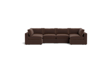 Load image into Gallery viewer, Ciello - Sectional - Chocolate - Regular Backrest
