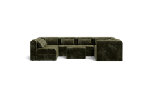 Load image into Gallery viewer, Atmosphere Sleeper Sofa &amp; Sectional - Rounded Backrest - Sage
