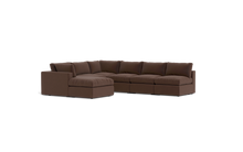 Load image into Gallery viewer, Ciello - Sectional - Chocolate - Regular Backrest
