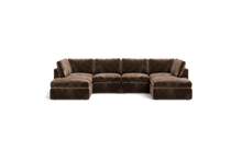 Load image into Gallery viewer, Ciello XL - Sectional - Espresso - High Angled
