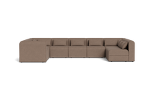 Load image into Gallery viewer, Atmosphere Sleeper Sofa &amp; Sectional - Rounded Backrest - Mocha
