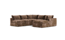 Load image into Gallery viewer, Ciello XL - Sectional - Espresso - Regular Backrest
