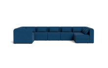 Load image into Gallery viewer, Atmosphere Sleeper Sofa &amp; Sectional - Rounded Backrest - Cerulean
