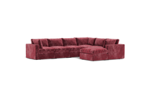 Load image into Gallery viewer, Ciello - Sectional - Bordeaux - Regular Backrest

