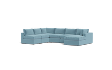 Load image into Gallery viewer, Ciello - Sectional - Aqua - Regular Backrest
