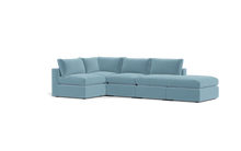 Load image into Gallery viewer, Ciello - Sectional - Aqua - Regular Backrest
