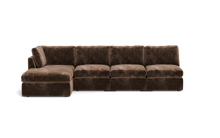 Load image into Gallery viewer, Ciello XL - Sofa - Espresso - High Angled
