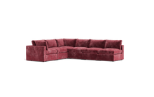 Load image into Gallery viewer, Ciello - Sectional - Bordeaux - Regular Backrest
