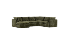 Load image into Gallery viewer, Ciello XL - Sectional - Sage - High Angled
