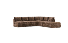 Load image into Gallery viewer, Ciello XL - Sectional - Espresso - High Angled
