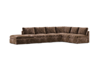 Load image into Gallery viewer, Ciello XL - Sectional - Espresso - High Angled
