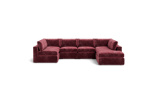 Load image into Gallery viewer, Ciello XL - Sectional - Bordeaux - Regular Backrest
