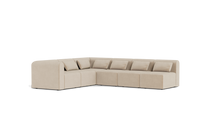 Load image into Gallery viewer, Atmosphere - Sectional - Rounded Backrest - Crumble
