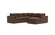 Load image into Gallery viewer, Ciello XL - Sectional - Chocolate - Regular Backrest
