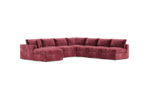 Load image into Gallery viewer, Ciello XL - Sectional - Bordeaux - Regular Backrest
