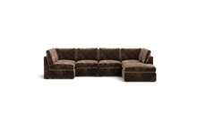 Load image into Gallery viewer, Ciello XL - Sectional - Espresso - High Angled
