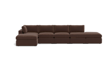 Load image into Gallery viewer, Ciello XL - Sofa - Chocolate - Regular Backrest
