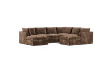 Load image into Gallery viewer, Ciello XL - Sectional - Espresso - High Angled
