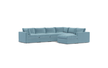 Load image into Gallery viewer, Ciello - Sectional - Aqua - Regular Backrest
